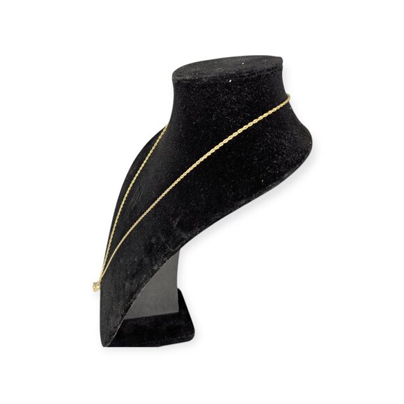 Joan Rivers Signed Gold Tone Egg w/ Bow Pendant Necklace w/Chain - Picture 6 of 12